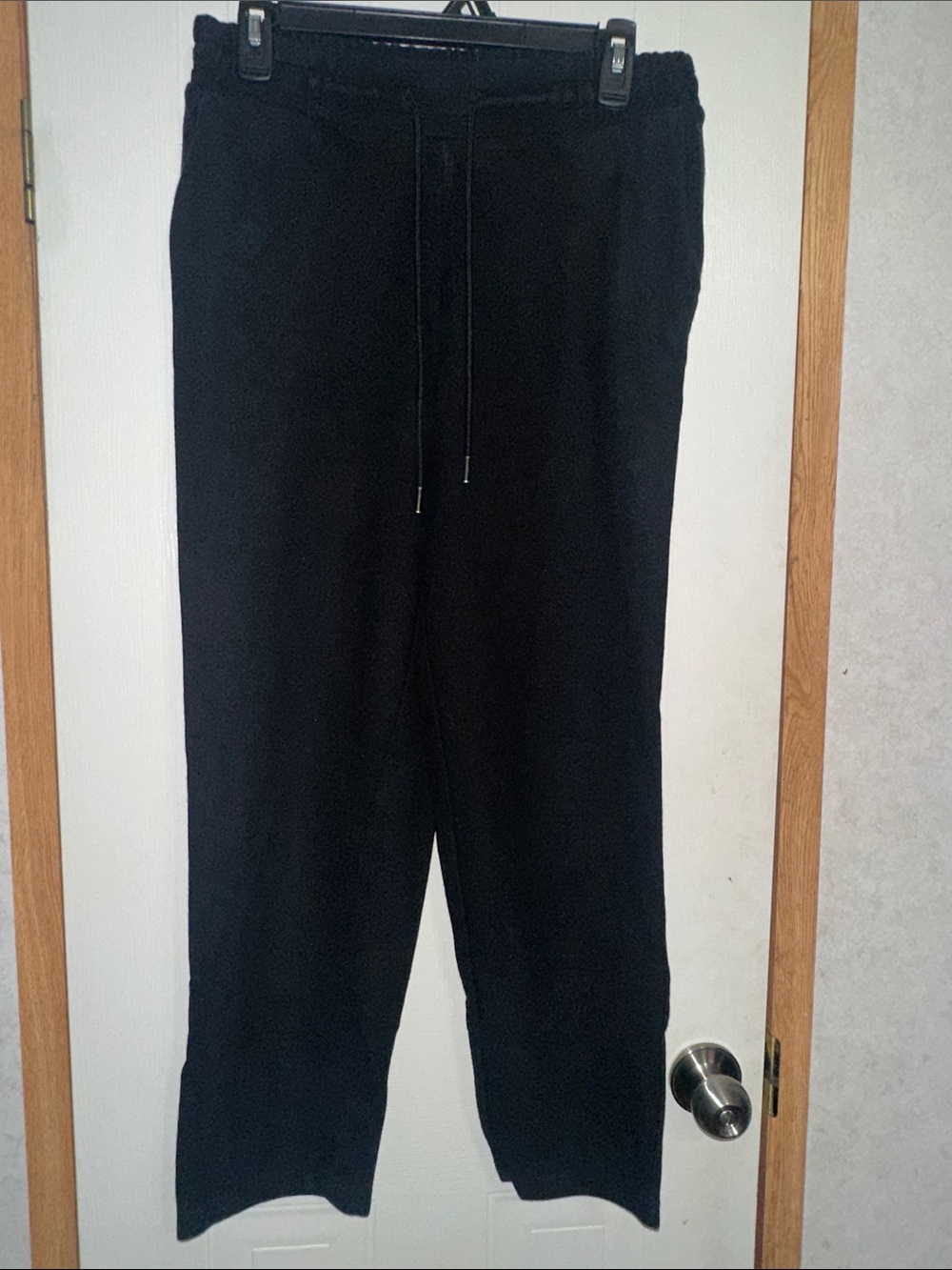 Black Drawstring Sweatpants